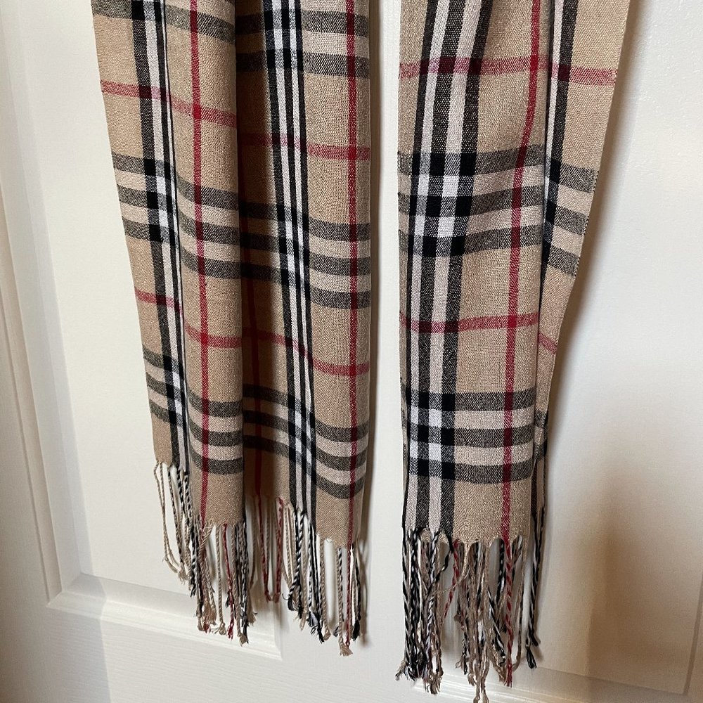 Check plaid Scarf - Picture 5 of 5